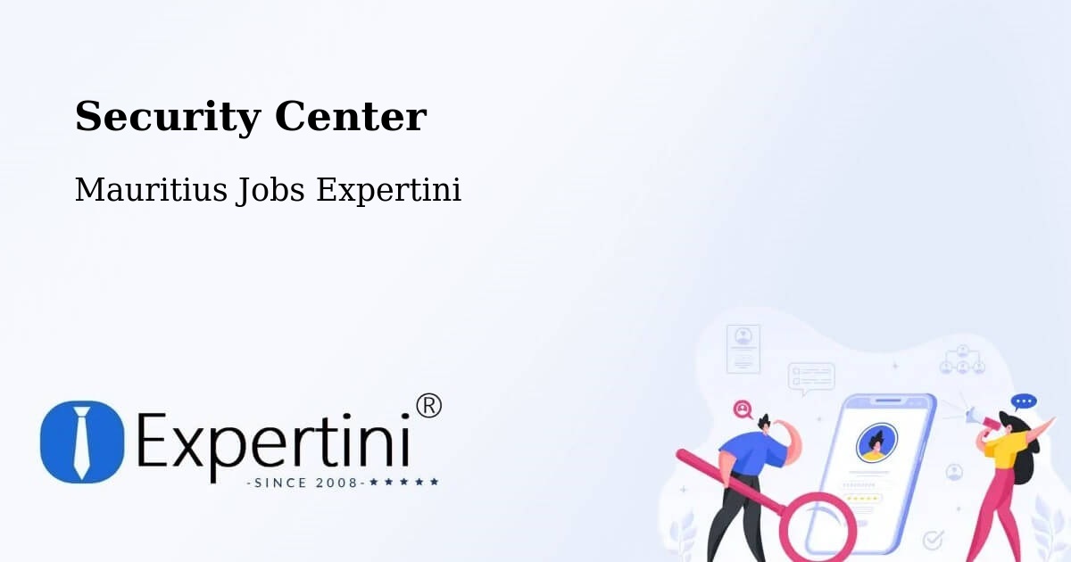 Security & Compliance – Tamarin - Mauritius Jobs Expertini